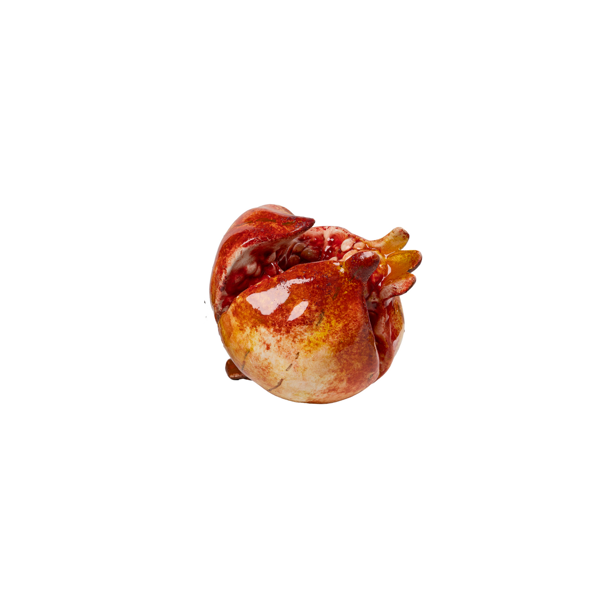 Pomegranate Closed, Red