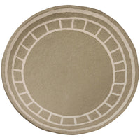 Plate, Miranda Sand & White