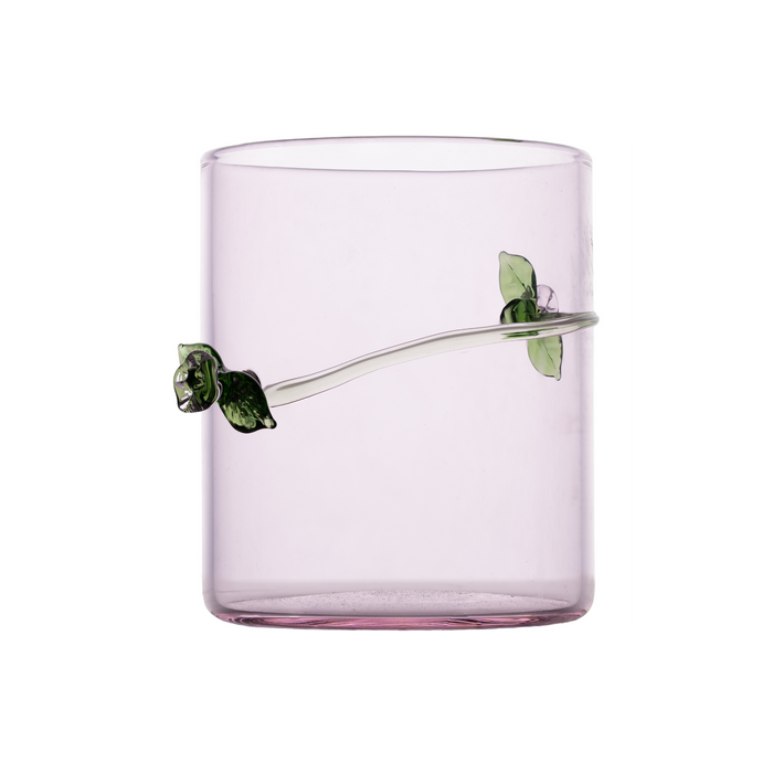 Pink Tumber with Rope & Flowers, Set of 4