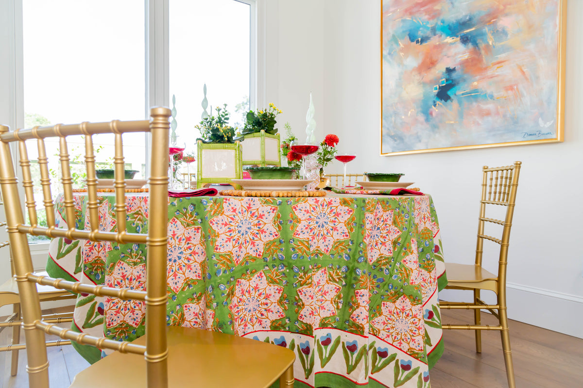 Cabana Tablecloth, Pretty in Pink