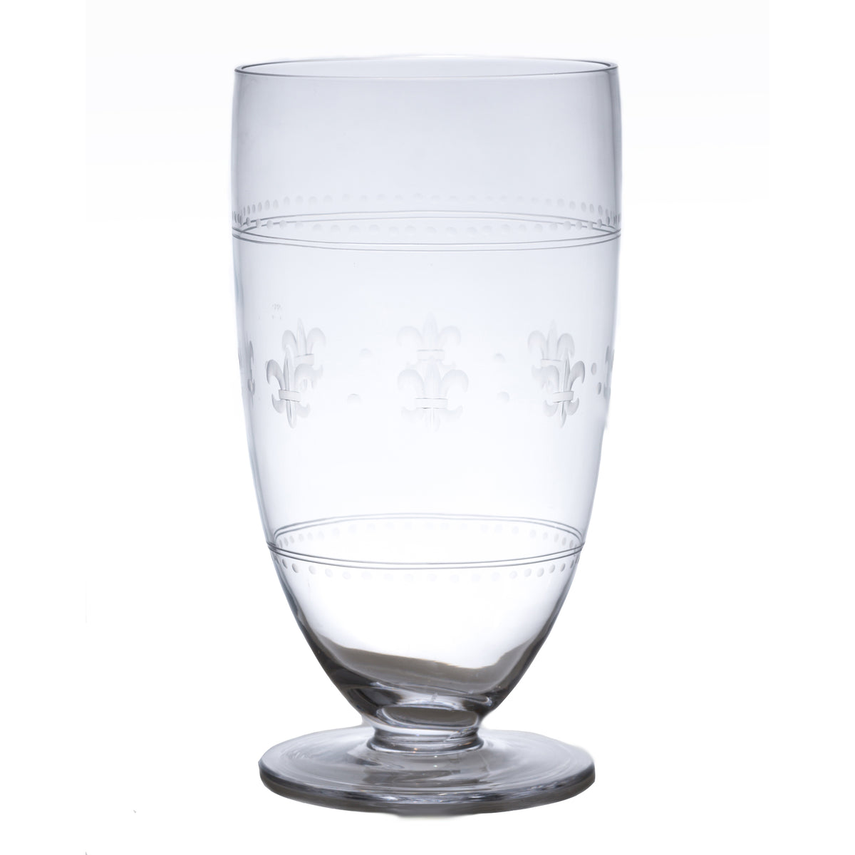 Classic Glass Hurricane, Caitlin Design