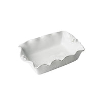 240202 Abigails Wholesale Tabletop Ceramics Dinnerware Fleur de Lis Casserole Rectangular Shape Fleur de Lis