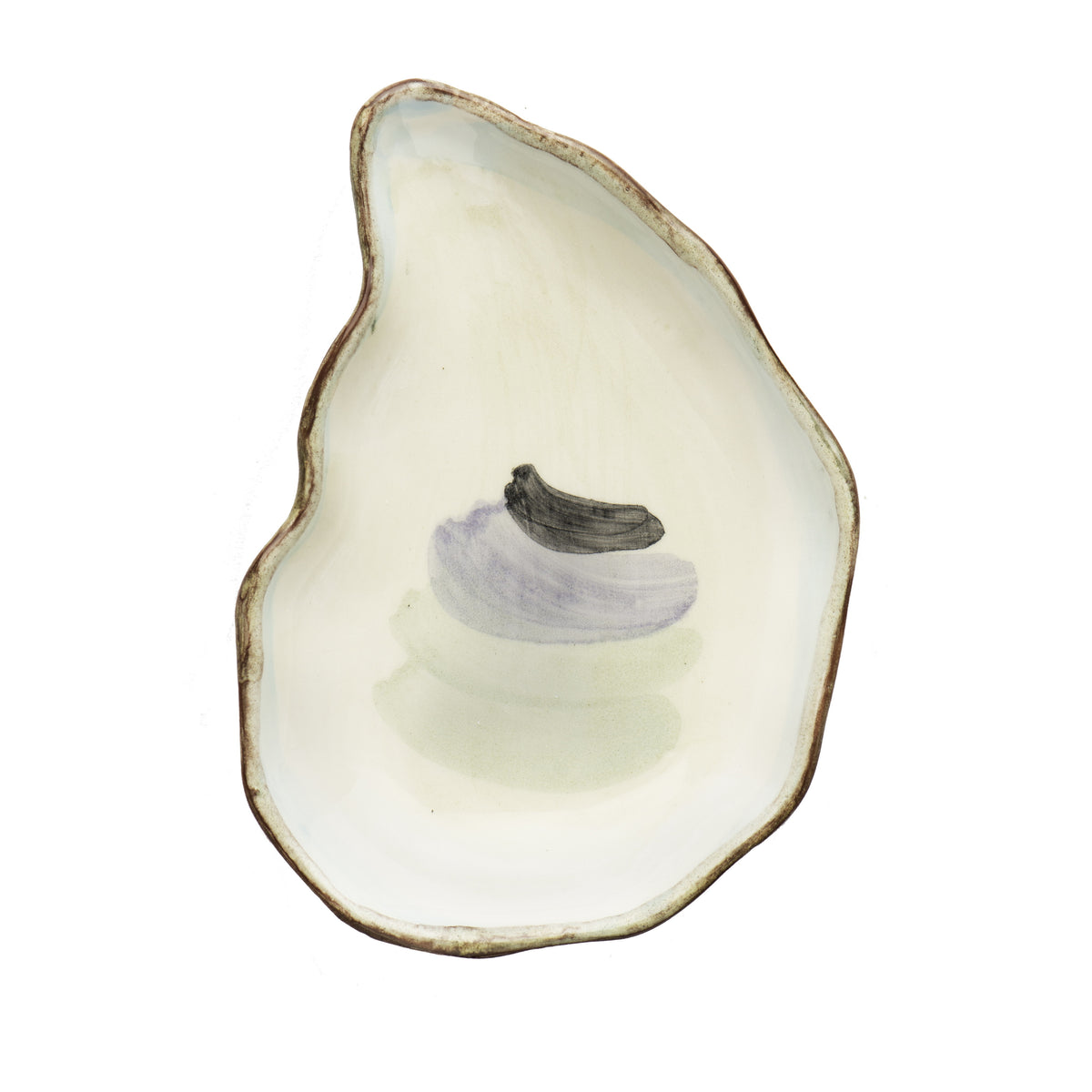 Seaside Oyster Plate, Medium, Set of 4