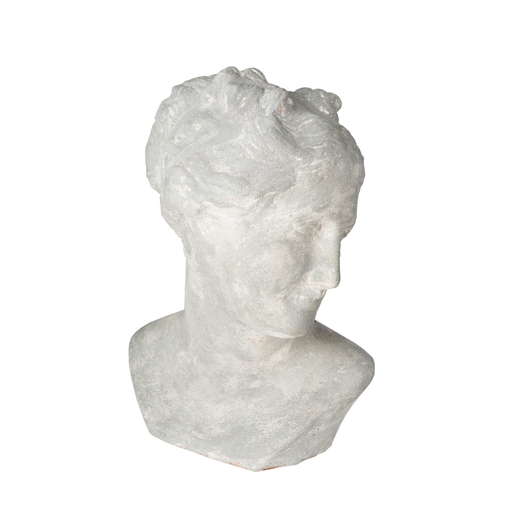 260167 Abigails Wholesale Home Décor Ceramics and Terra Cotta Accessories Pompeii Venus Bust Gray Pompeii
