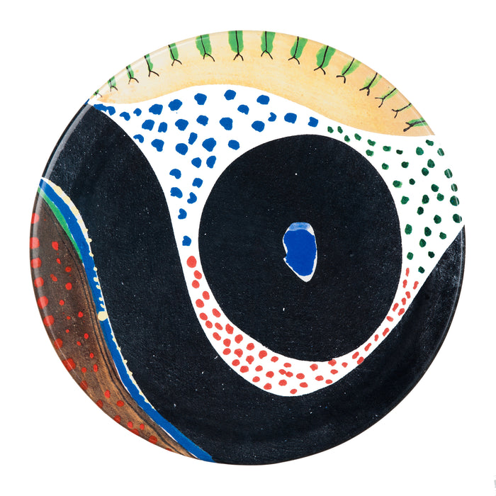 Metropolitan Ceramic Serving Disc, Barcelona