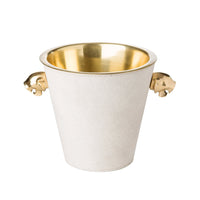 547405 Abigails Wholesale Tabletop Wood and Metals Ice Buckets and Coolers Havana Wine Cooler