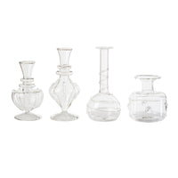 710005 Abigails Wholesale Home Décor Glassware Vases Miss Daisy Bud Vases Set of 4