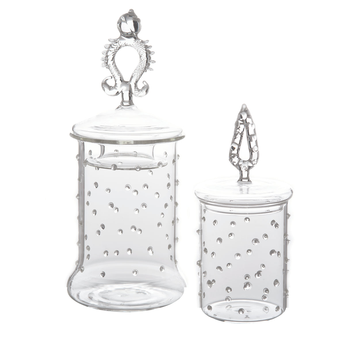 La Boheme Apothecary Jars, Set of 2