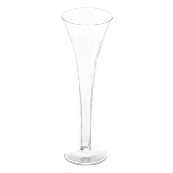 Footed Razzle Dazzle Champagne Flutes with Clear Accents, Set of 6 –  Abigails