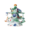 Ceramic Decorated Holiday Tree, Small