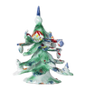 Ceramic Decorated Holiday Tree, Medium