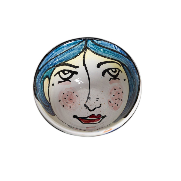 Portrait Bowl, Small, Face Freckles