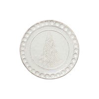 Christmas Tree Dessert Plate