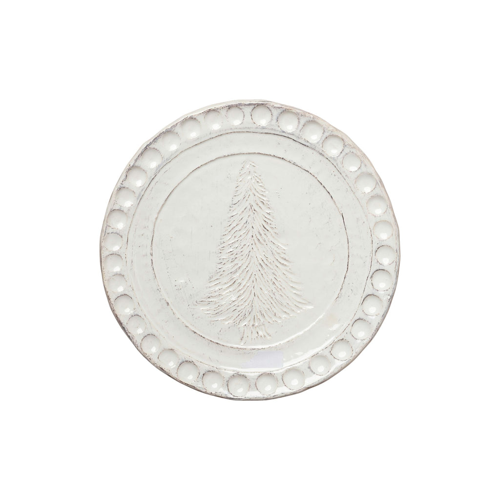 Christmas Tree Dessert Plate, Set of 4