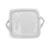 Square Platter, White