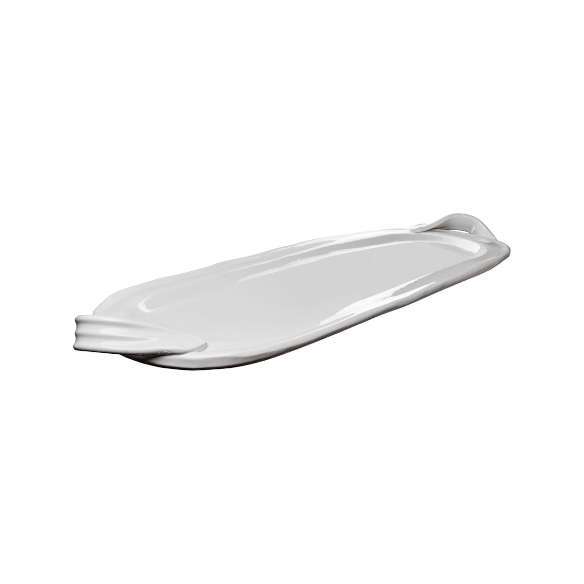 Rectangular Platter, White
