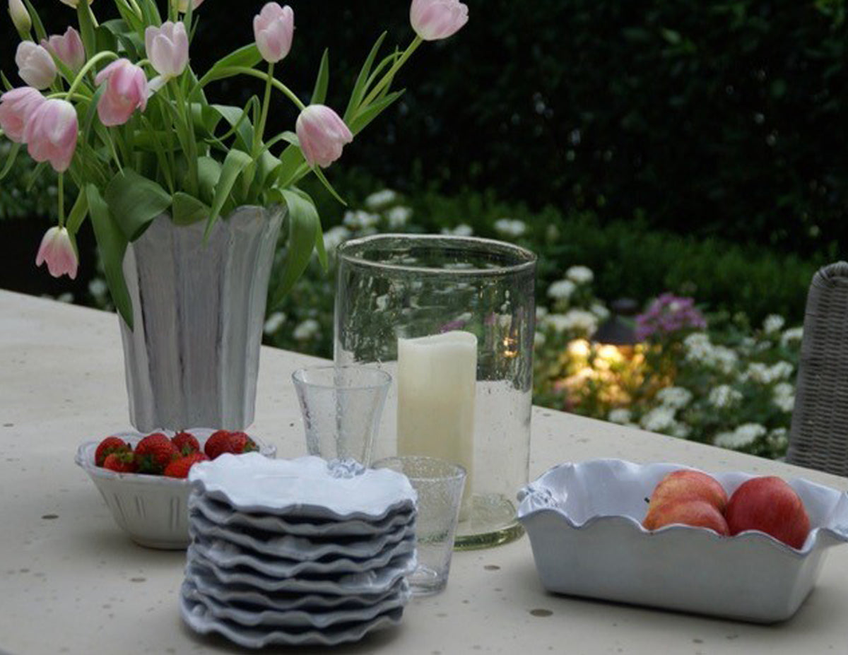 Fleur de Lis Salad/Dessert Plate