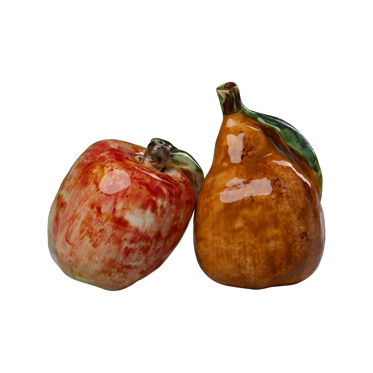 Ceramic Apple, Reddish Yellow