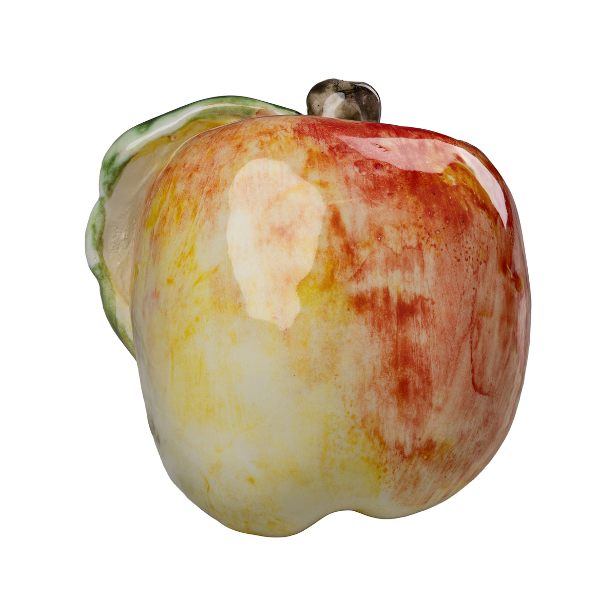 Ceramic Apple, Reddish Yellow