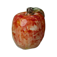Ceramic Apple, Reddish Yellow