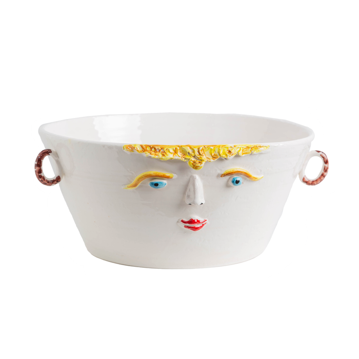 Female Decorated Vase / Ice Bucket