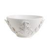 Greco Bowl, White Leaves