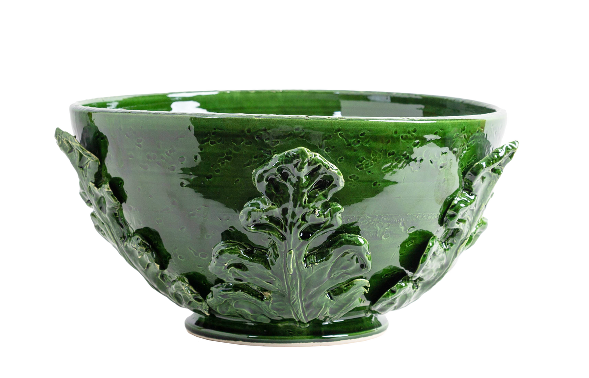 Greco Bowl, Green Leaves