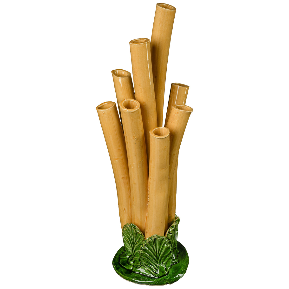 Bamboo Tulipiere, Amber/Green