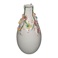 Colorful Flower Vase with Multi-Colored Small Flowers