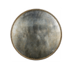 Round Placemat, Antique Silver, Set of 4