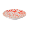 Taverna Speckled Soup Bowl, Red/White, Set of 4
