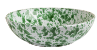 Taverna Speckled Serving Bowl, Green/White