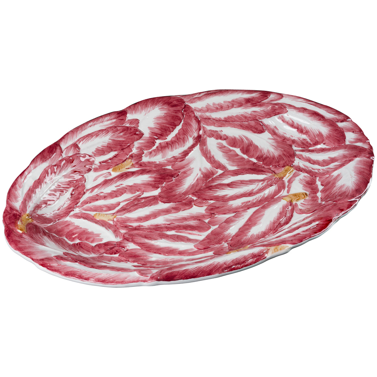 Compagnia Platter, Pink Radish, Large