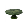 Compagnia Green Cake Plate, Medium