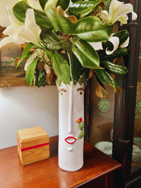 Studio Z, Tall Vase with Cactus