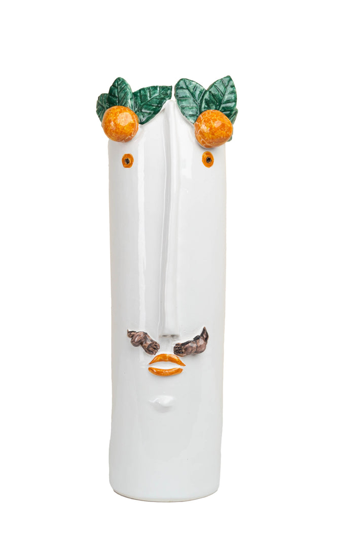 Studio Z, Tall Vase with Mandarins