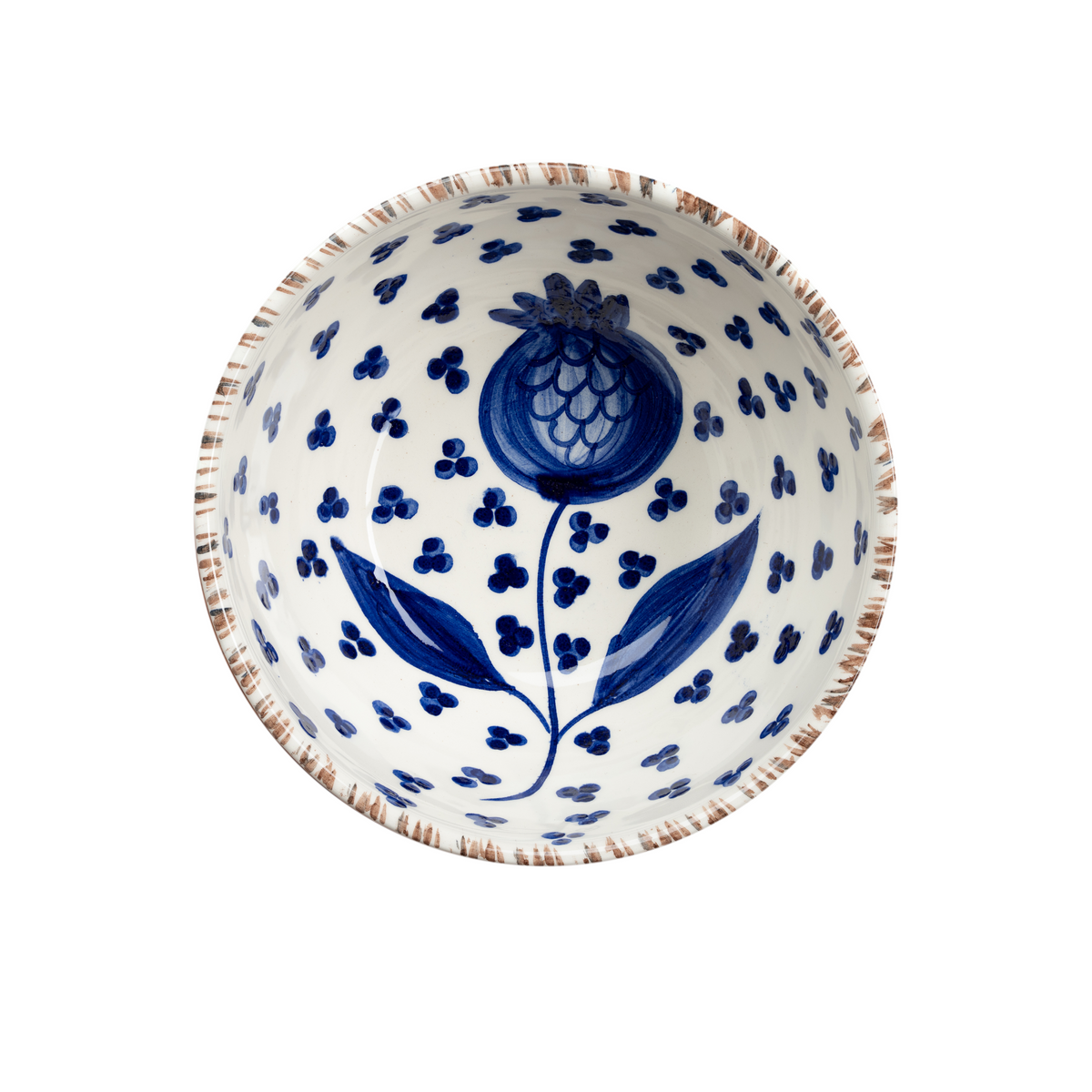 Casa Nuno Bowl, Pomegranite, Set of 2