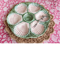 Cotswolds Jute Placemat, With Natural Scalloped Edge, Set of 4