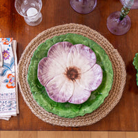 Cotswolds Jute Placemat, With Natural Round, Set of 4