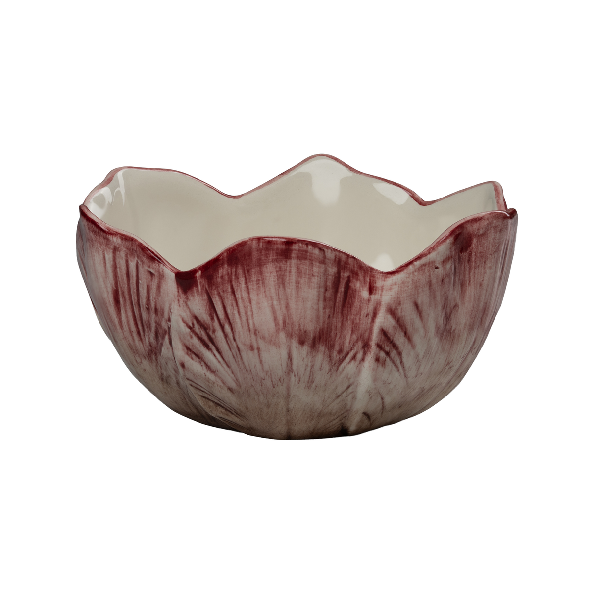 Elisabetta Flower Cereal Bowl, Pink, Set of 2
