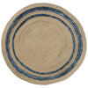 Plate, Aster Sand & Blue