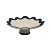 Rickrack Cake Plate, Blue & White