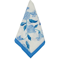 Blue & White Pomegranate Napkin, Set of 8