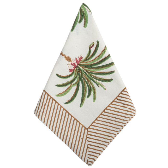 Cabana Napkin, Palms, Set of 8