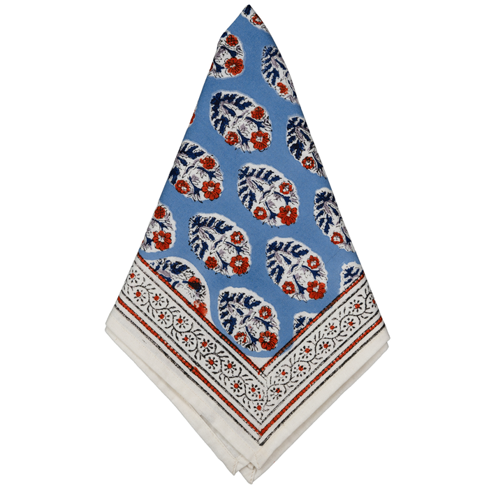 Cabana Napkin, Blue Skies, Set of 8