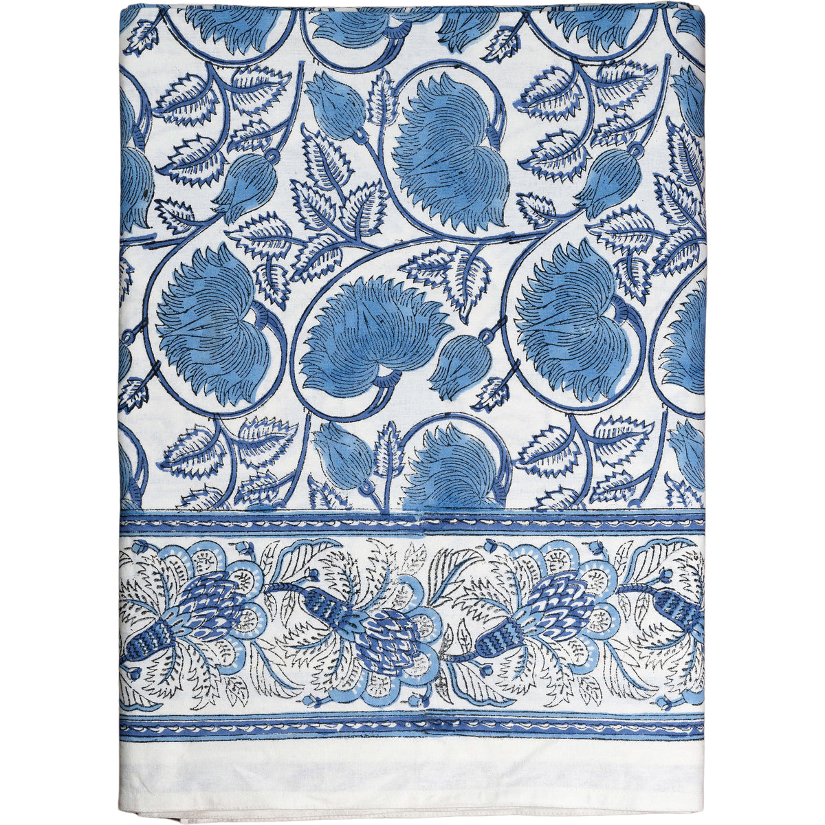 Cabana Tablecloth, Blue Meadow