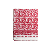 Cabana Tablecloth, Red Sunset