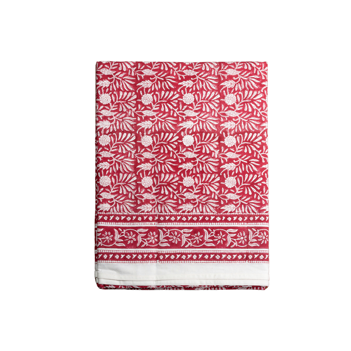 Cabana Tablecloth, Red Sunset