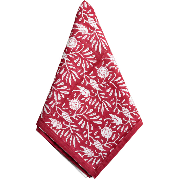 Cabana Napkin, Red Sunset, Set of 8