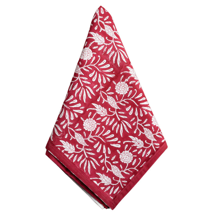 Cabana Napkin, Red Sunset, Set of 8